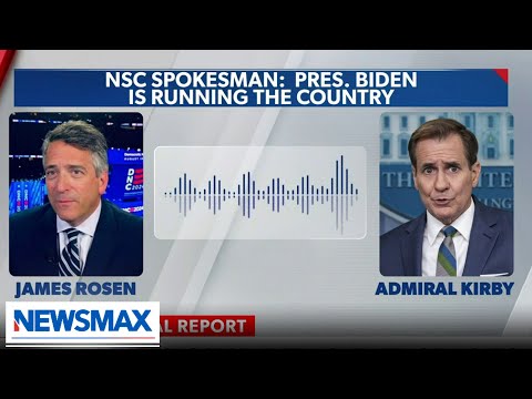 You are currently viewing WATCH: Newsmax reporter grills Adm. Kirby about who is running country | National Report