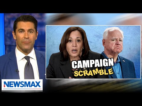 You are currently viewing Kamala campaign is scrambling: Rob Schmitt
