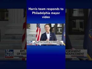 Read more about the article Philly mayor posts confusing video backing Harris-Shapiro ticket #shorts