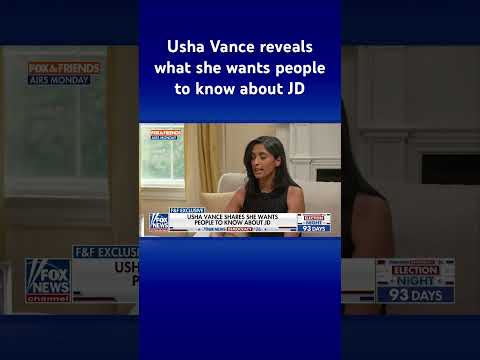 You are currently viewing Usha Vance urges voters to ‘pause and listen’ ahead of 2024 election #shorts