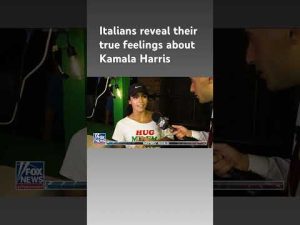 Read more about the article ‘Jesse Watters Primetime’ asks Italians how they feel about Kamala Harris #shorts