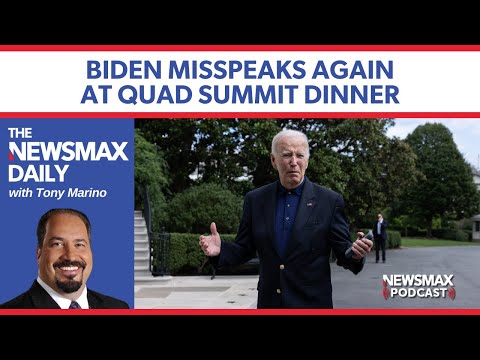 Read more about the article Biden misspeaks again at QUAD summit dinner | The NEWSMAX Daily (09/23/24)