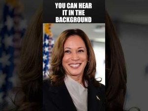 Read more about the article CAUGHT: Noise Heard During Kamala Interview Gave Her Away