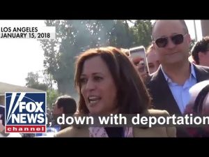 Read more about the article Unearthed video shows Kamala Harris chanting ‘down with deportation’