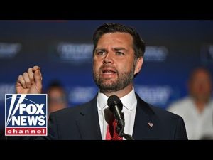 Read more about the article LIVE: JD Vance delivers remarks at a campaign event — Traverse City, MI