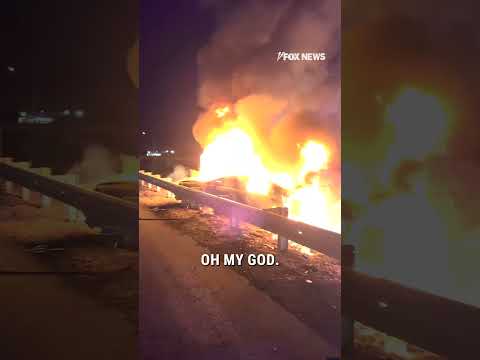 You are currently viewing Good Samaritans save man trapped in burning car moments before it was completely engulfed in flames