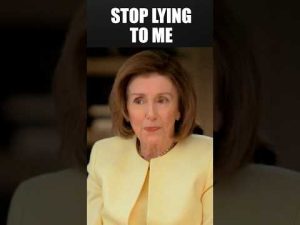 Read more about the article Host Aghast When Nancy Pelosi Refuses to Stop Lying