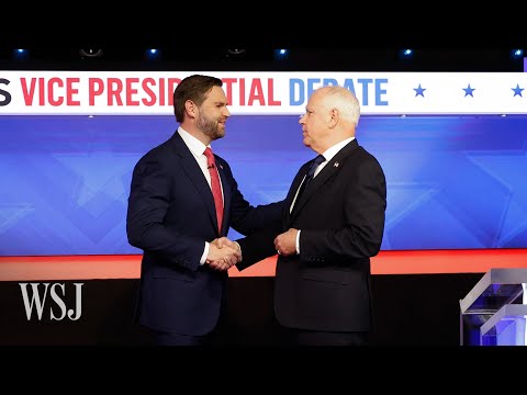 You are currently viewing Walz vs. Vance Highlights: VP Candidates Spar in Policy-Heavy Debate | WSJ