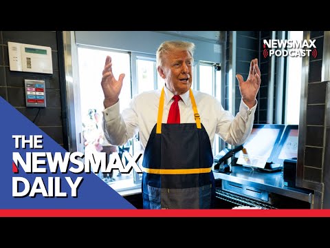 You are currently viewing Trump Fries Kamala on McDonalds Claim | The NEWSMAX Daily (10/21/24)