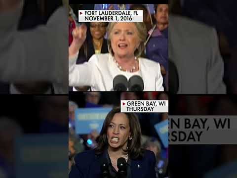 You are currently viewing Is Kamala Harris starting to sound like Hillary Clinton? #shorts #kamalaharris