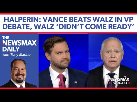 You are currently viewing A Good Night for J.D. Vance | The NEWSMAX Daily (10/02/24)