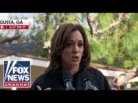 Read more about the article Kamala Harris visits Georgia in the aftermath of Hurricane Helene