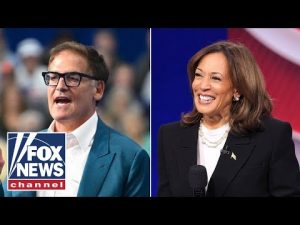 Read more about the article Mark Cuban grilled on Kamala Harris’ flip-flops: She’s ‘evolved’