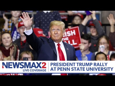 You are currently viewing LIVE: President Donald Trump Rally at Penn State University  | NEWSMAX2