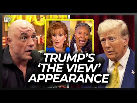 Read more about the article Trump Makes Joe Rogan Go Quiet by Exposing ‘The View’ Host’s Hypocrisy