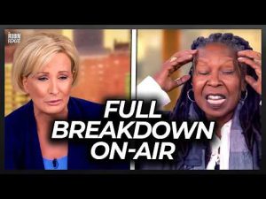 Read more about the article MSNBC Host Has Full Meltdown on Camera as ‘The View’ Hosts Watch Horrified