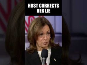 Read more about the article Watch Kamala Harris Get Angry as CNN Host Calmly Corrects Her Lie