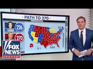 Read more about the article Path to 270: Key battleground states a ‘coin flip’ in latest polling