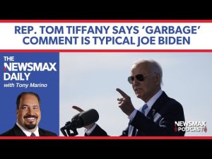 Read more about the article Rep. Tom Tiffany says ‘garbage’ comment is typical Joe Biden | The NEWSMAX Daily (10/31/24)