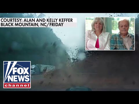 You are currently viewing Couple’s narrow escape from NC mudslide caught on video