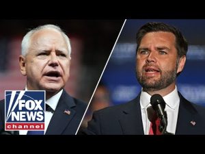 Read more about the article WATCH LIVE: JD Vance, Tim Walz face off at CBS News Vice Presidential Debate