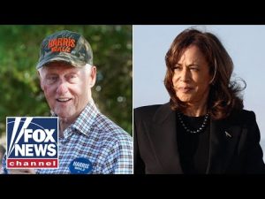 Read more about the article Bill Clinton slips up when campaigning for Kamala Harris