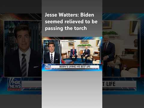 Read more about the article Jesse Watters: Since Kamala lost, we’ve never seen Joe happier #shorts