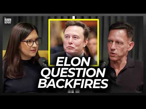 Read more about the article Host Goes Quiet When Peter Thiel Turns Elon Musk Question on Her