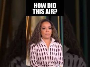 Read more about the article ‘The View’s’ Sunny Hostin Talks Over Harsh Facts Like a Tantruming Child