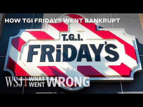 Read more about the article How American Icon TGI Fridays Became a Bankrupt Shell of Itself | WSJ What Went Wrong