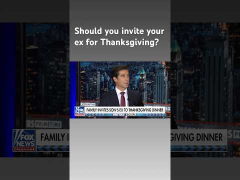 Read more about the article Jesse Watters: Holidays can be awkward when your family invites your ex #shorts