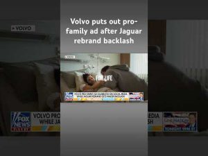 Read more about the article Pro-family Volvo ad being celebrated after Jaguar’s ‘woke’ rebranding #shorts