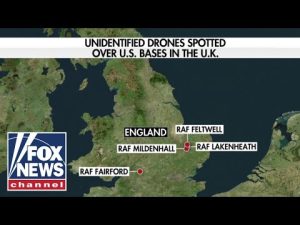 Read more about the article Mystery drones seen over US military bases in United Kingdom