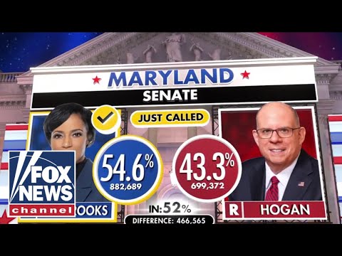 You are currently viewing Angela Alsobrooks projected to defeat Larry Hogan for Maryland Senate seat