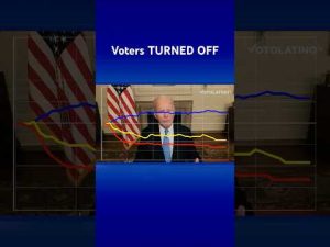 Read more about the article Real-time dials show voters’ negative reactions to Biden’s ‘garbage’ comment #shorts