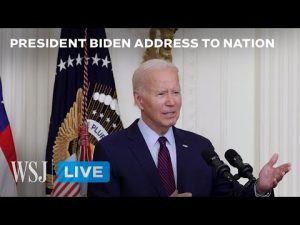 Read more about the article Watch Live: President Biden Addresses Nation From the Rose Garden | WSJ