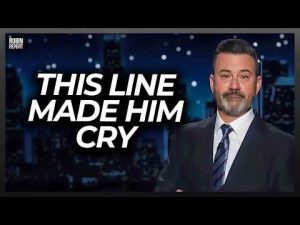 Read more about the article Watch What Word Brought the Biggest Tear to Jimmy Kimmel’s Eye When Discussing Trump Win