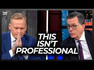 Read more about the article CBS News Host Exposes His Bias by Crying in Front of Stephen Colbert Discussing Trump Win