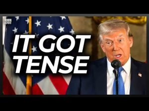 Read more about the article Listen to Press Go Quiet as Trump Makes Reporter Regret Asking Insane Question