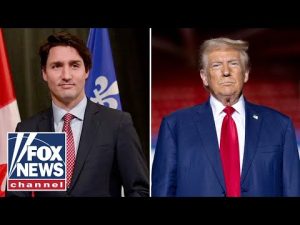 Read more about the article ‘Nervous laughter’: Trump delivers warning to Trudeau at Mar-a-Lago