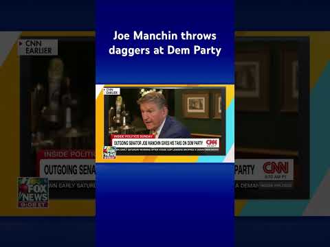 You are currently viewing Big-time Dem senator slams party as ‘toxic’ as he exits Senate #shorts