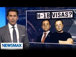 Read more about the article H-1B visa debate divides MAGA | Rob Schmitt Tonight