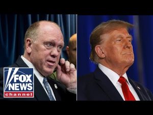 Read more about the article Tom Homan praises Donald Trump’s ‘genius’ move to reach out to Canada