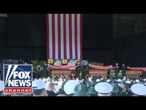 Read more about the article President-elect Donald Trump pays his respect to fallen deputies