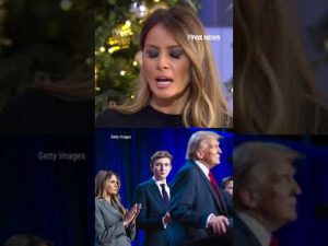 Read more about the article Melania Trump explains Barron’s far-from-normal college experience