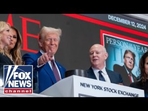 Read more about the article ‘PERSON OF THE YEAR’: Trump makes history ringing NYSE bell