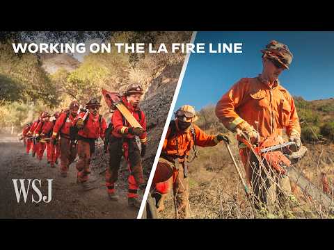 Read more about the article These Prisoners Are Fighting the L.A. Fires for Less Than $2 an Hour | WSJ