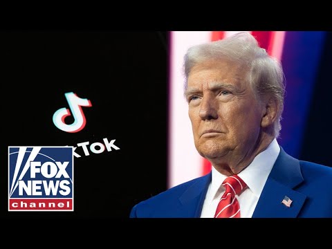 Read more about the article Trump hints at action on TikTok in ‘not too distant future’