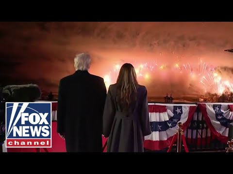 Read more about the article WATCH: Trumps watch ceremonial fireworks display to kick off inauguration weekend