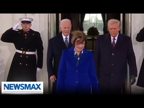 Read more about the article WATCH: Presidents Trump and Biden depart White House for Inauguration